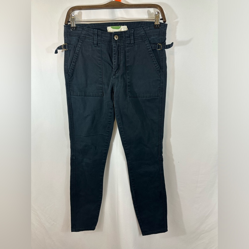 Anthropologie Black High Rise Pants Size 27
